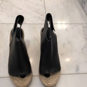 Celine Black platform sandal